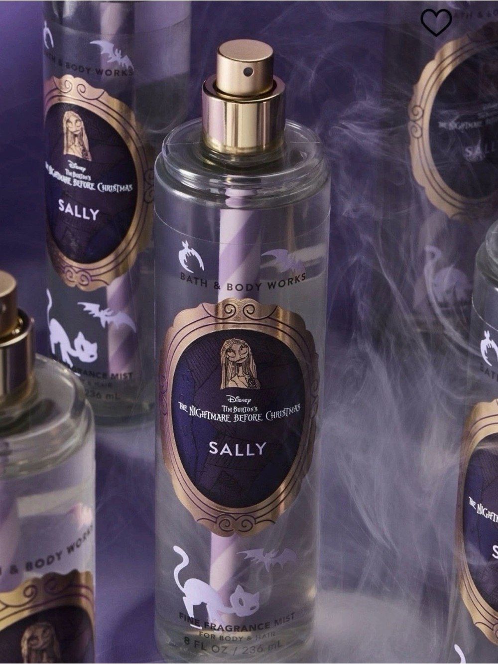 Bath and Body works Nightmare before Christmas Sally fine fragrance mist
